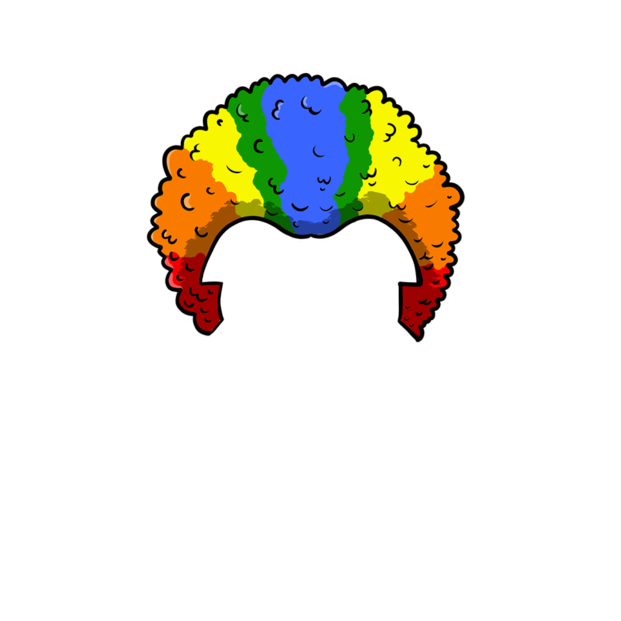 Rainbow Afro